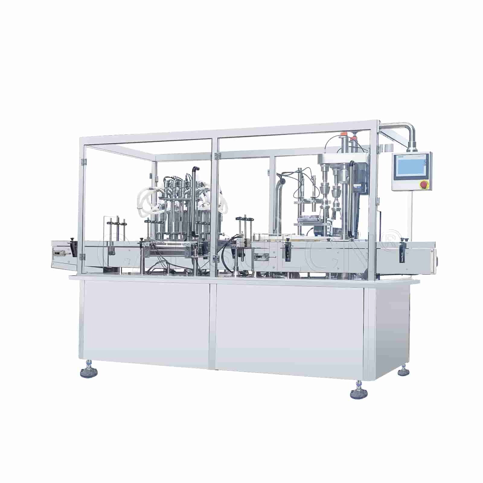 Piston filling machine